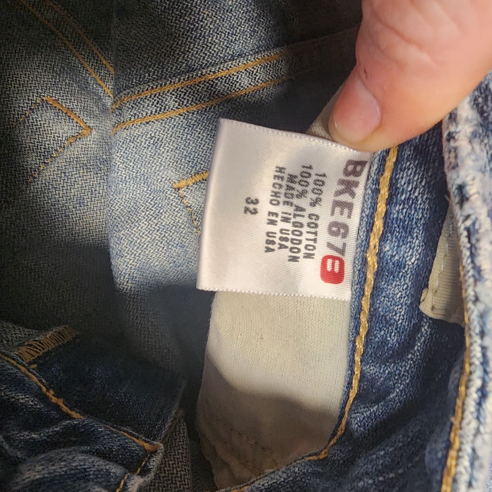 BKE Blue Jean Shorts with Classic Denim Style